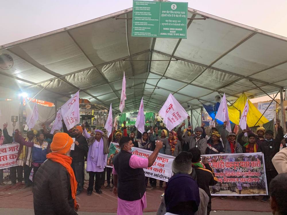 Amandeep Singh Bains
The protest has gone on for more than six months.