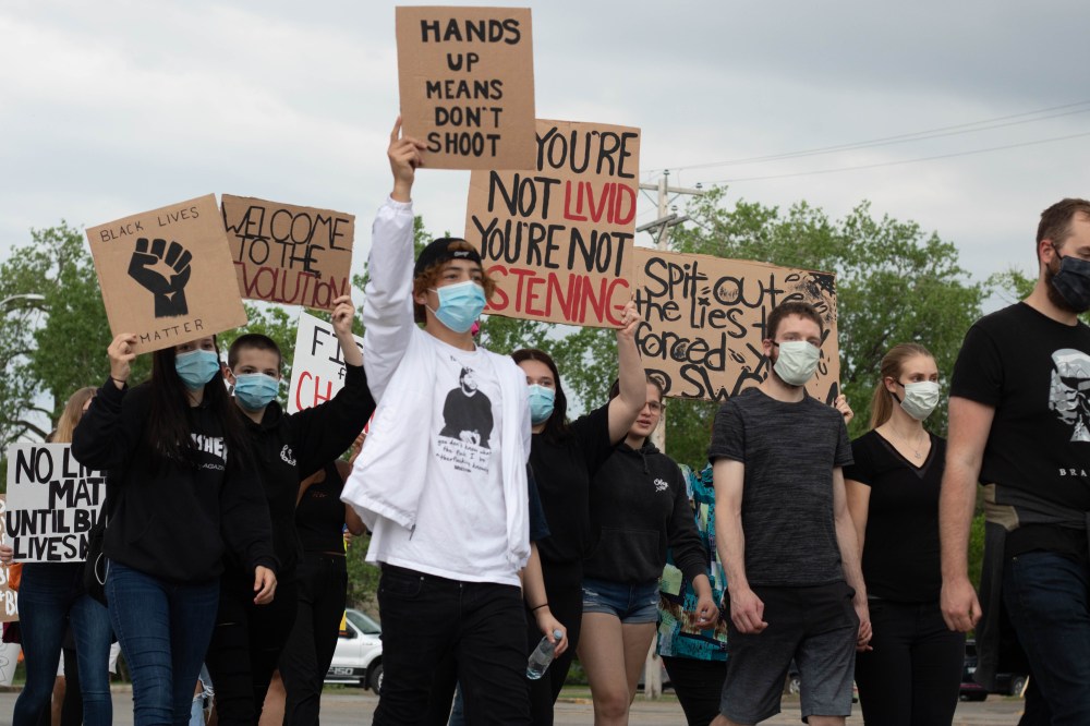 Nicole Buffie
Black Lives Matter, June 8, 2020, Steinbach.