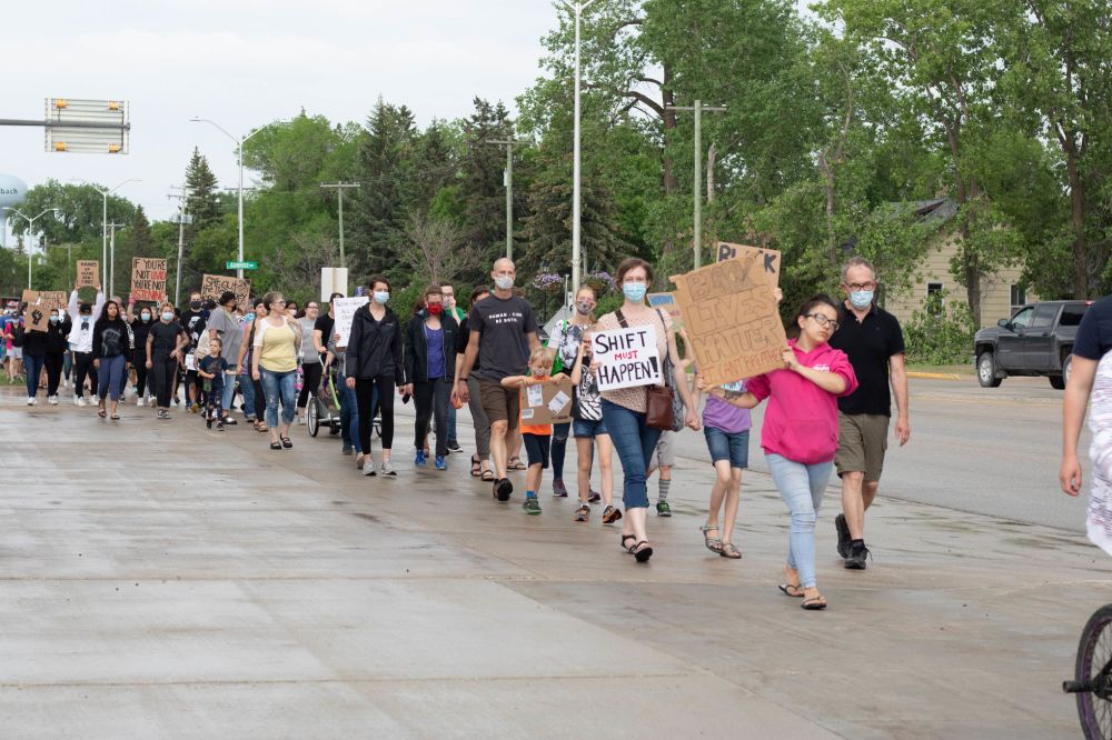 Nicole Buffie
Black Lives Matter, June 8, 2020, Steinbach.