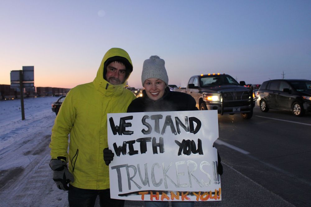 GREG VANDERMEULEN / THE CARILLON
Frigid conditions did little to dampen enthusiasm.