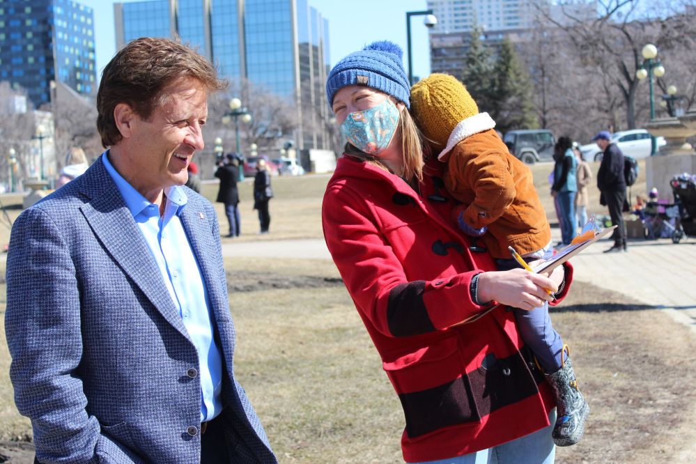 Type 1 diabetics stage event outside legislature – The Carillon