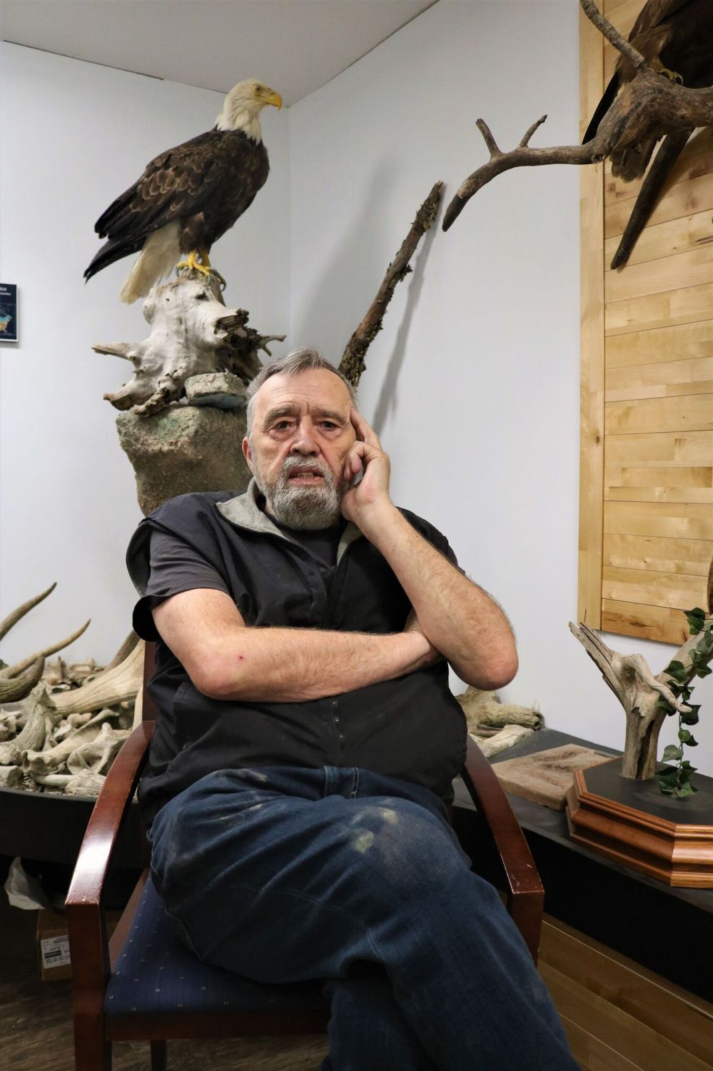 NICOLE BUFFIE / THE CARILLON
Jim Reimer, 72, is finally ready to show the world the taxidermy museum he’s been perfecting for years.