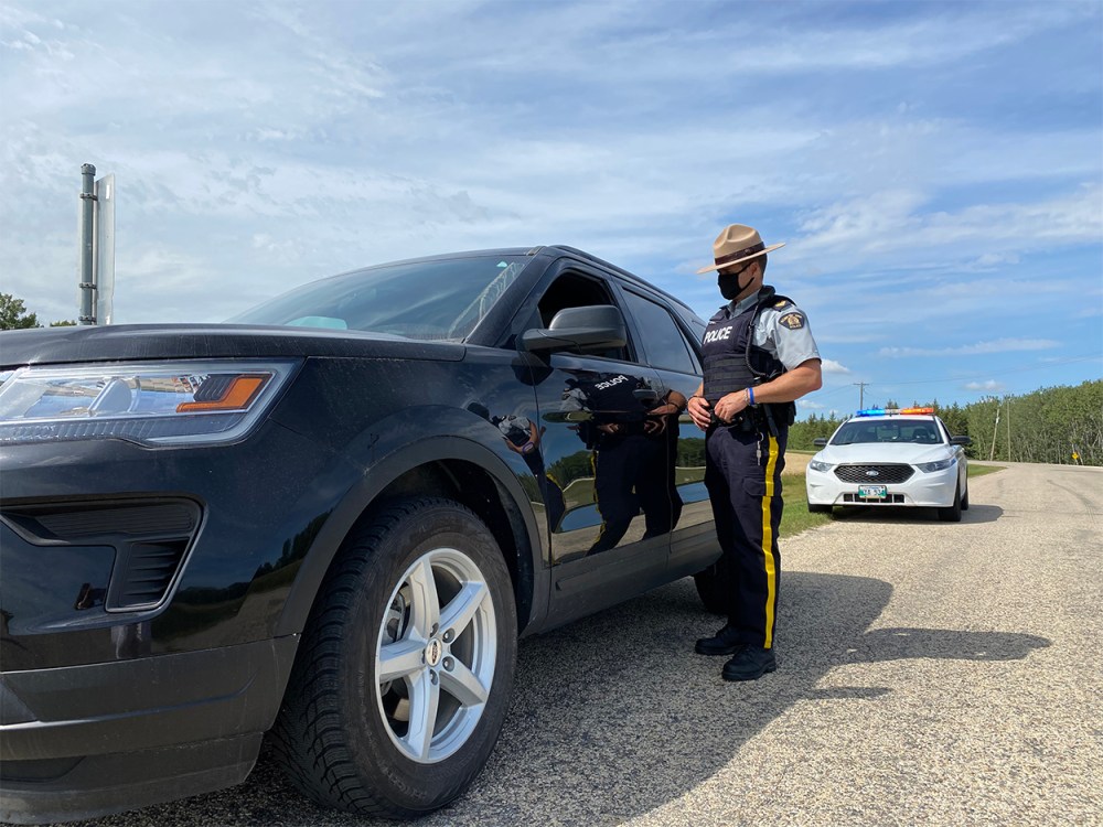 RCMP HANDOUT
RCMP officers will be masking up in cases where physical distancing is difficult or impossible.