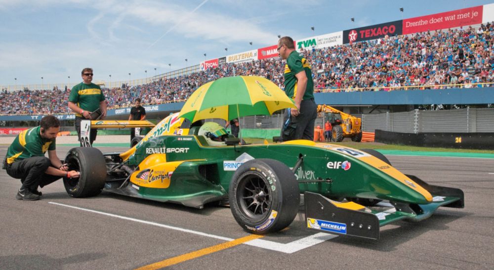 Supplied photo
David Richert, set to compete in a previous race at Assen, Holland, in his Formula Renault 2.0.