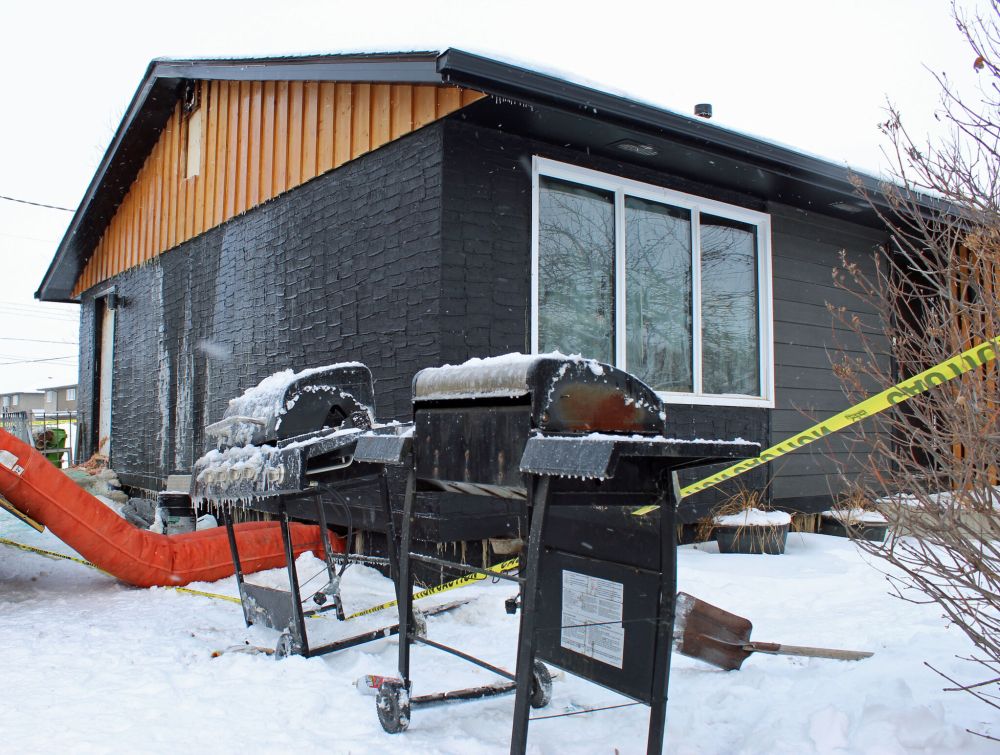 JORDAN ROSS | THE CARILLON
River Kirkpatrick's Ste Anne rental home was gutted by fire on Jan. 2.