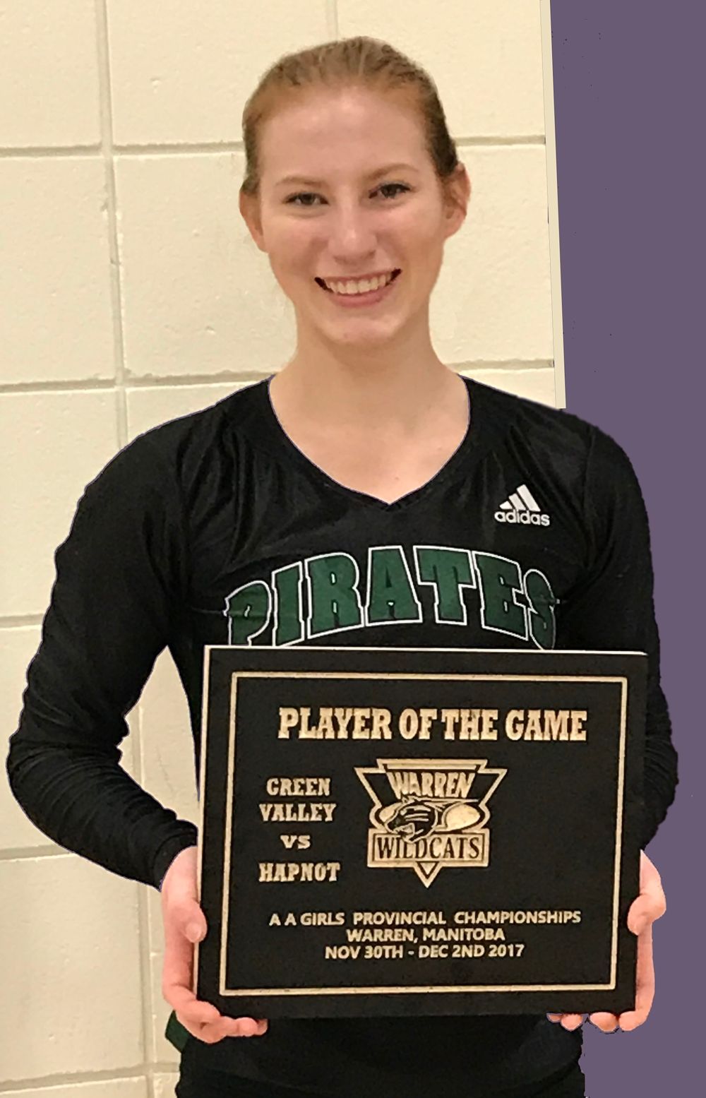 Submitted photo
Green Valley's Vanessa Friesen is the Manitoba Rural High Schools Athlete of the Week.