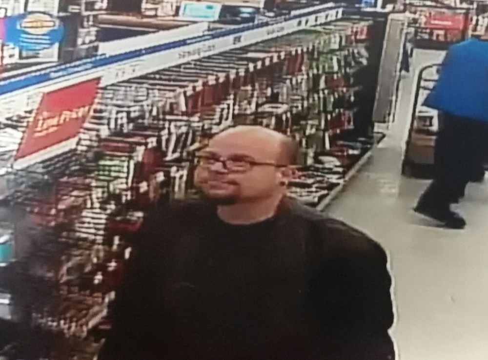 SUBMITTED PHOTO
A screen capture of a man accused of stealing electronics from the Steinbach Walmart.