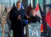 RCMP Chief Superintendent Chris Leather, left, and Assistant Commissioner Lee Bergerman field questions a news conference at RCMP headquarters in Dartmouth, N.S. on Sunday, April 19, 2020. More than ten people have been killed, including RCMP Cst. Heidi Stevenson, after several incidents in Portapique, and other Nova Scotia communities. Alleged killer Gabriel Wortman, 51, was shot and killed by police. THE CANADIAN PRESS/Andrew Vaughan
