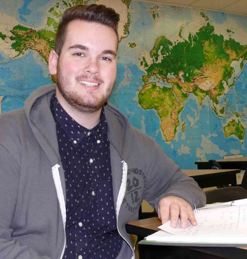 GRANT BURR | THE CARILLON
Steinbach Regional Secondary School Grade 12 student Evan Wiens has scored a huge $70,000 post-secondary scholarship after being selected as one of 20 finalists from across Canada for a TD Scholarship for Community Leadership.