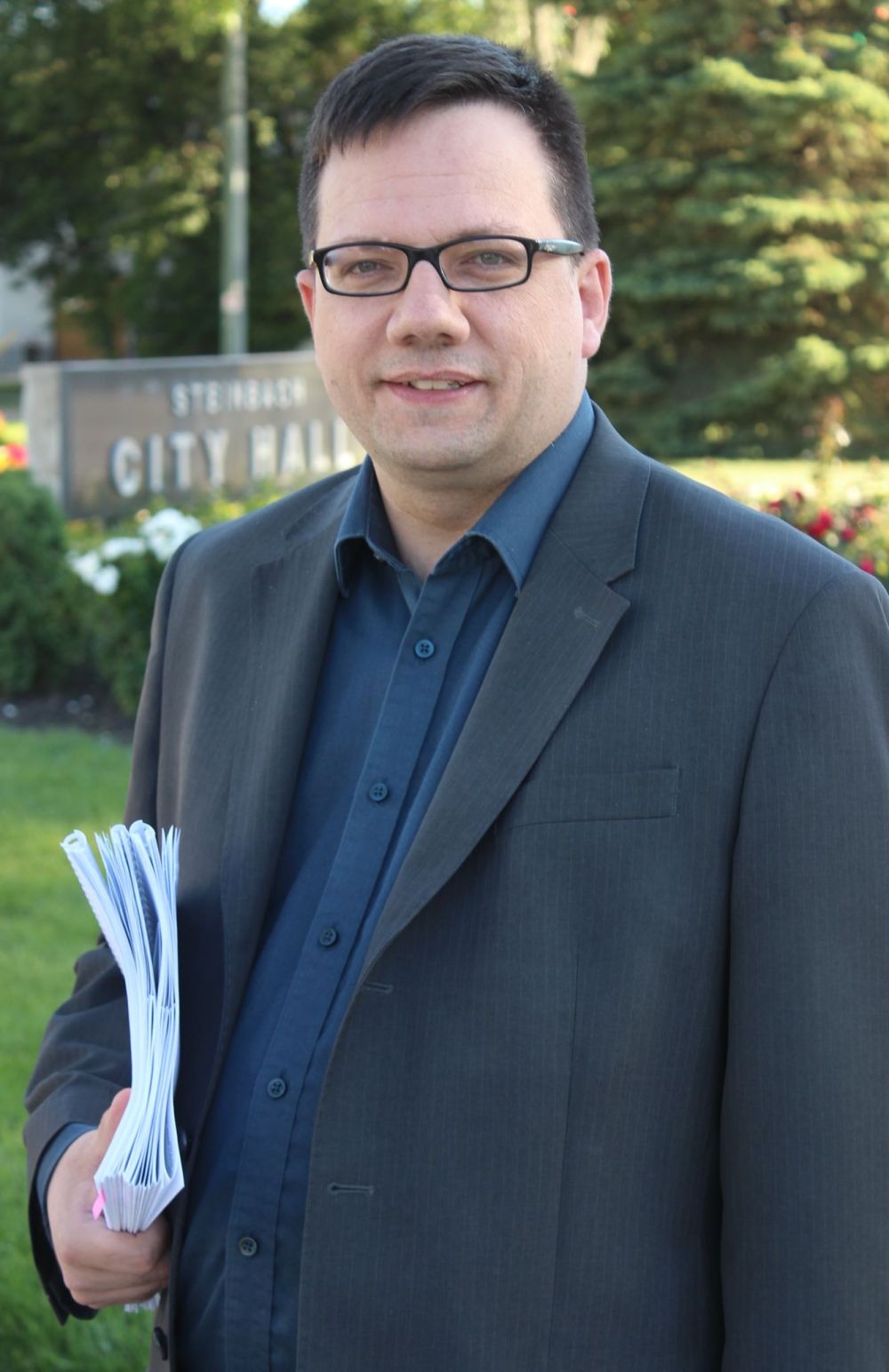 GRANT BURR | THE CARILLON
Michael Zwaagstra will seek a fourth term on Steinbach city council in October.
