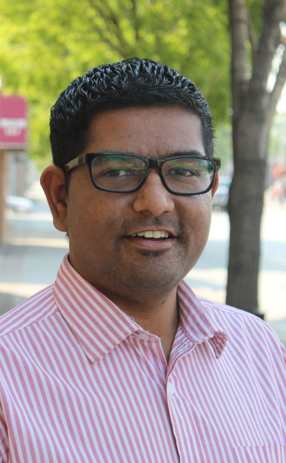 GRANT BURR | THE CARILLON
Mitesh Kumar is seeking a councillor seat in Steinbach's Oct. 24 municipal election.