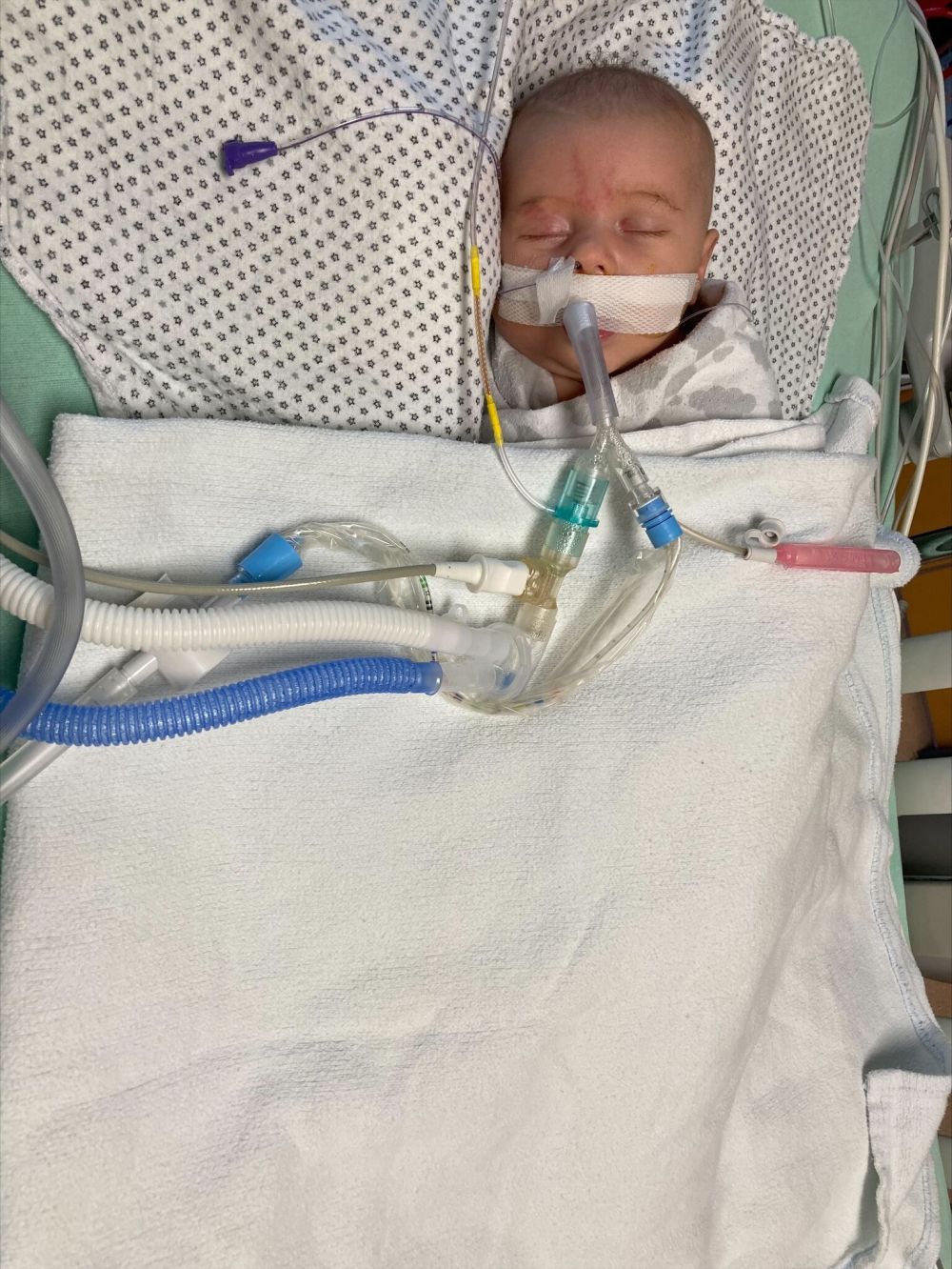 SUPPLIED PHOTO
It was a stressful time for the family as Khalia was in hospital but having a spot to stay allowed them to be more present with their daughter.