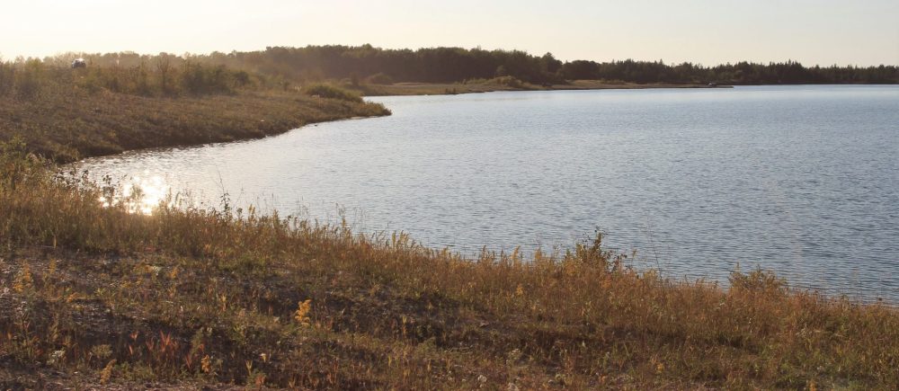 NICOLE BUFFIE THE CARILLON
Reynolds Ponds used to be a quiet space for fishers and hunters, long-time visitor Greg Hall said. These days, he says excess litter and disrespectful campers have made the area more dangerous.