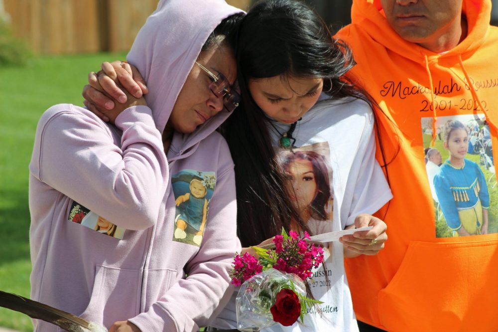 JORDAN ROSS THE CARILLON
The hour-long vigil on Creekside Drive was one of four organized to remember Gerard-Roussin, a bank employee and youth worker who loved ones said was always willing to lend a helping hand to people in need.