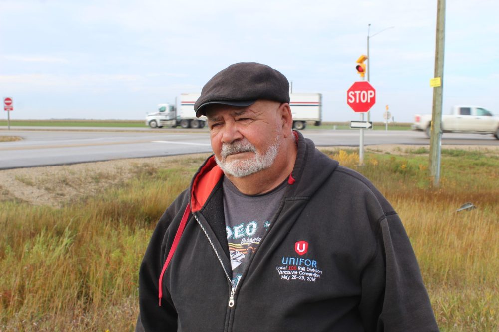 JORDAN ROSS THE CARILLON
Ste Anne resident Roger Lilley says a set of traffic lights are urgently needed at the intersection of Highway 12 and Provincial Road 210.
