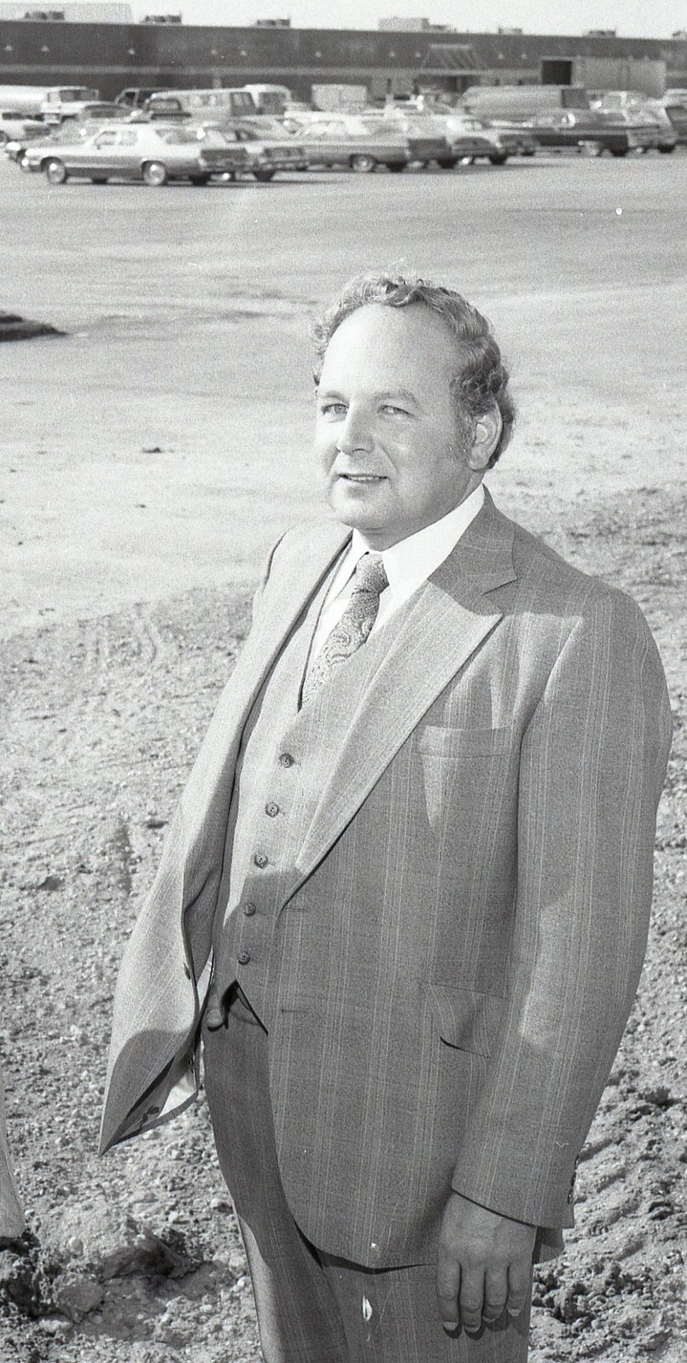 CARILLON ARCHIVES
Jim Penner, pictured in front of the mall he was instrumental in opening in 1980, will be recognized with an honorary street name in Steinbach.