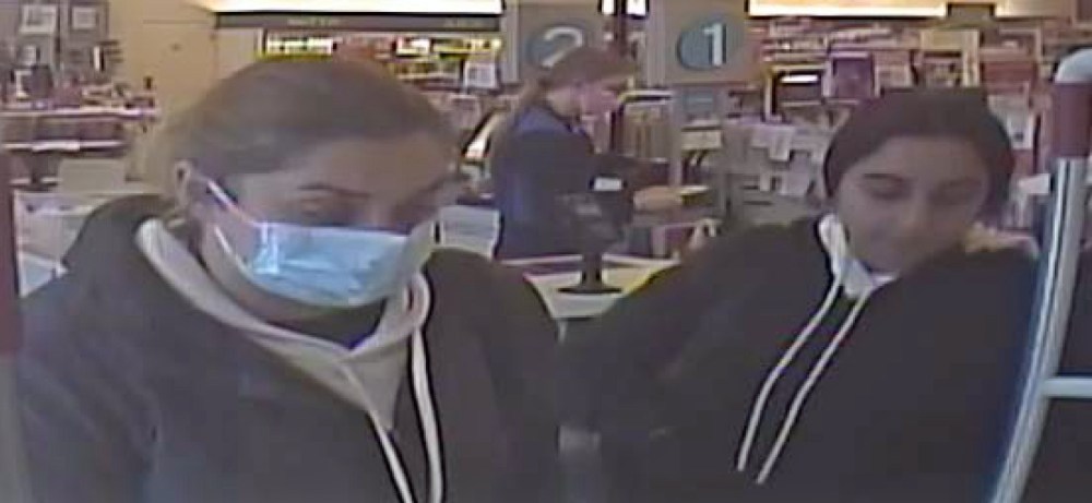 RCMP HANDOUT
Police are asking the public to help identify these two suspects accused of stealing electric toothbrushes.