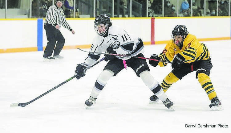 Owen Martin was one of three Eastman Selects taken in the WHL 2022 Bantam Draft. Martin was taken in the second round by the Spokane Chiefs. (Darryl Gershman photo submitted by Owen Martin)