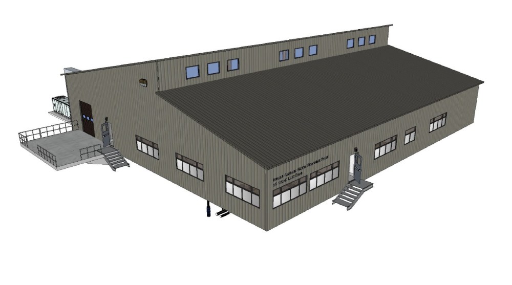 SUPPLIED
A rendering of the planned water treatment facility expected to be completed in the RM of Springfield in 2025.