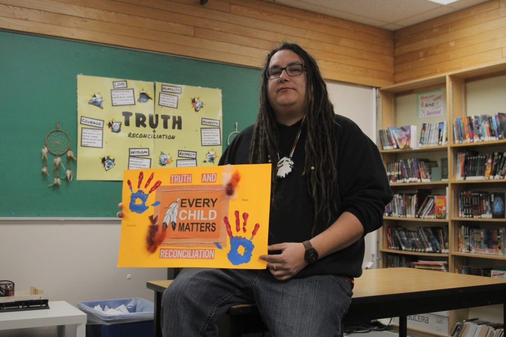 NICOLE BUFFIE THE CARILLON
Grunthal resident Lance Uddoh is running a once-monthly program for youth in the area to explore Indigenous history, cultural practices and languages to preserve their cultural identity, something he wishes he did as a young man.