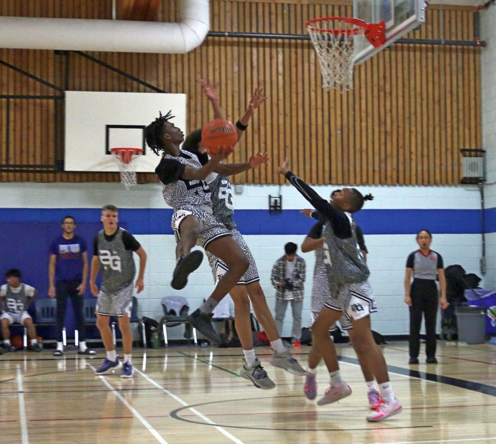 The Aim High Academy's battlegrounds all-star game was hosted before the finals. (Cassidy Dankochik The Carillon)