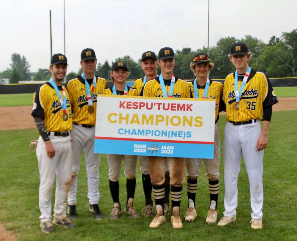 The Carillon Sultans boasted most of the players on the gold medal winning Team Manitoba at the North American Indigenous Games. (Carillon Sultans Facebook)