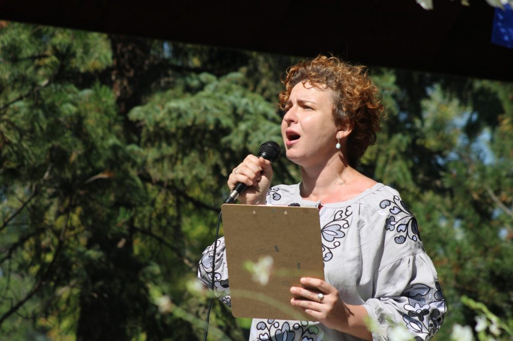 GREG VANDERMEULEN THE CARILLON
Daryna Malyukh, president of the Ukrainian Association of Southeast Manitoba.