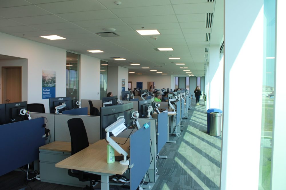 GREG VANDERMEULEN THE CARILLON
Workspaces like this allow all employees a the opportunity to see sunlight.