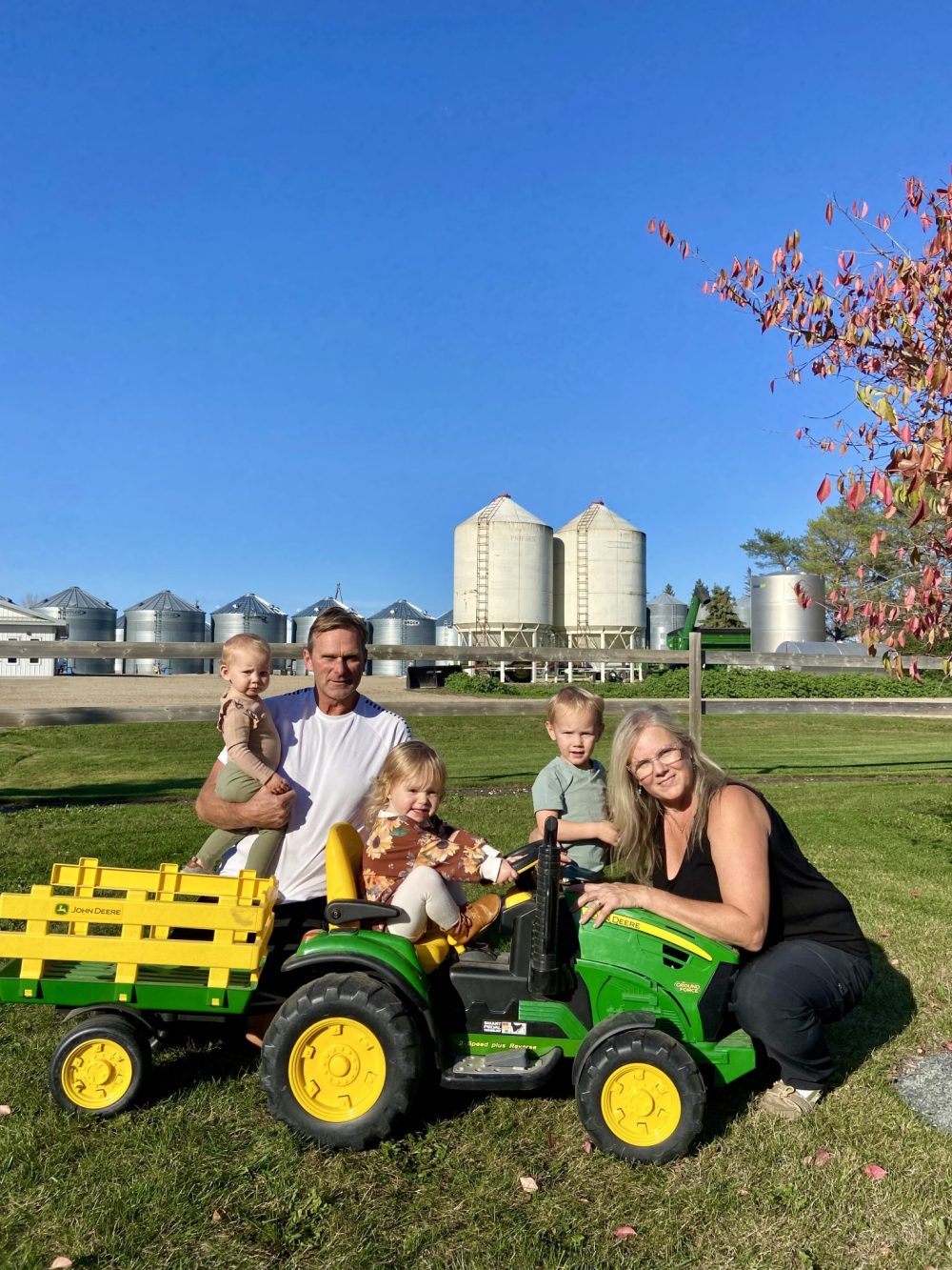 SUPPLIED
Dennis and Cheryl Janzen and some of their grandchildren; Huxon, Sadie, and Haisley.