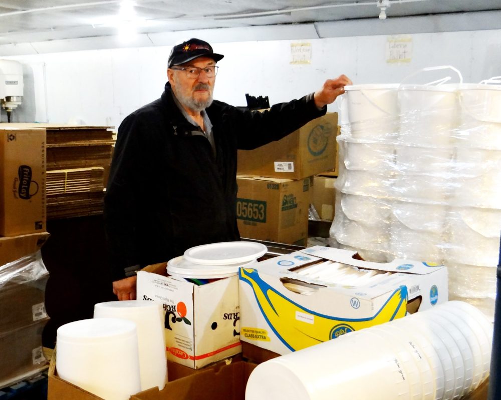 WES KEATING THE CARILLON
When the container arrives at its destination, families will receive a plastic bucket filled with a variety of non-perishable foods including rice, rolled oats and powdered milk.
