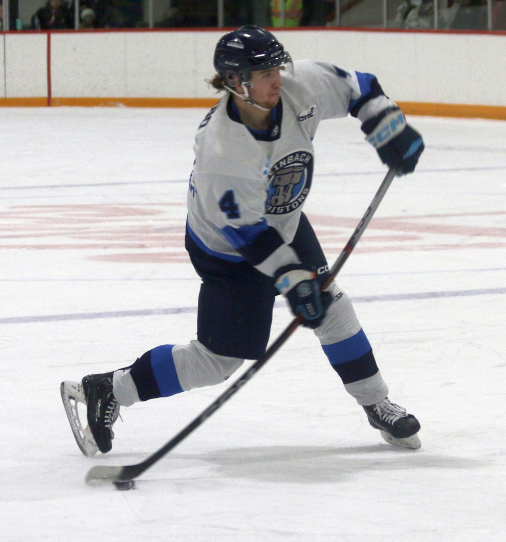 Noah Szabo has shown great development in his second year as a Piston, and recently announced his commitment to the University of Alaska Fairbanks. (Cassidy Dankochik The Carillon)