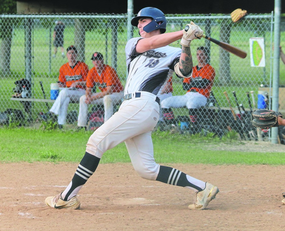 Cody Gunderson was a force for the Sultans in their quarterfinal series at the batter's box, including two home runs in game two of the series. (Cassidy Dankochik The Carillon)