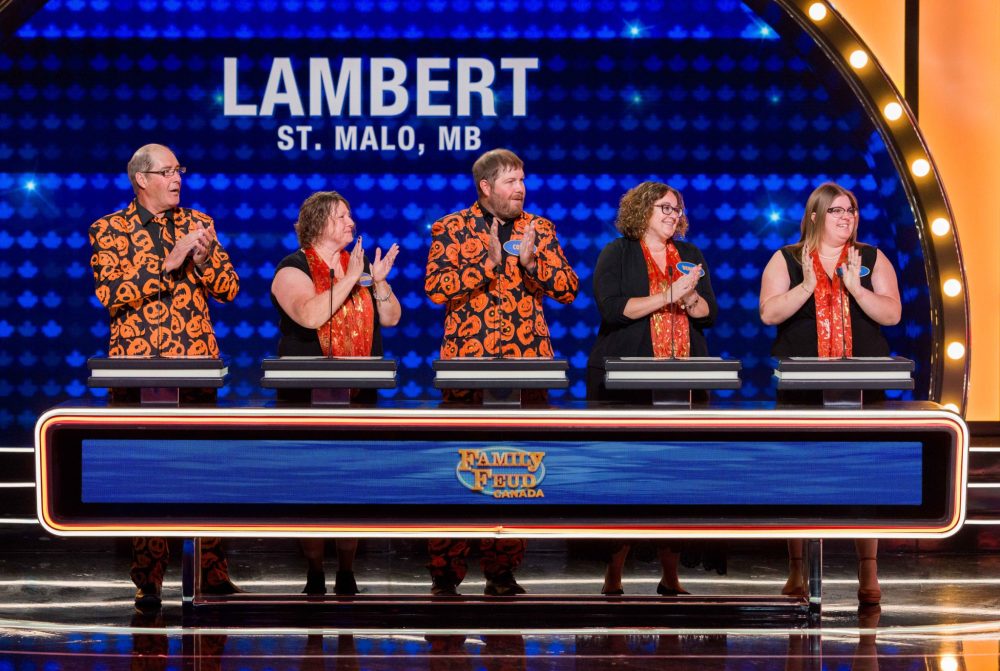 CBC
The Lambert family including Victor, Christina, Cody, Denise, and Caycie competed on Season 5 of Family Feud Canada. Their episodes aired on Jan. 24, 25, and 29 and are available on CBC Gem.