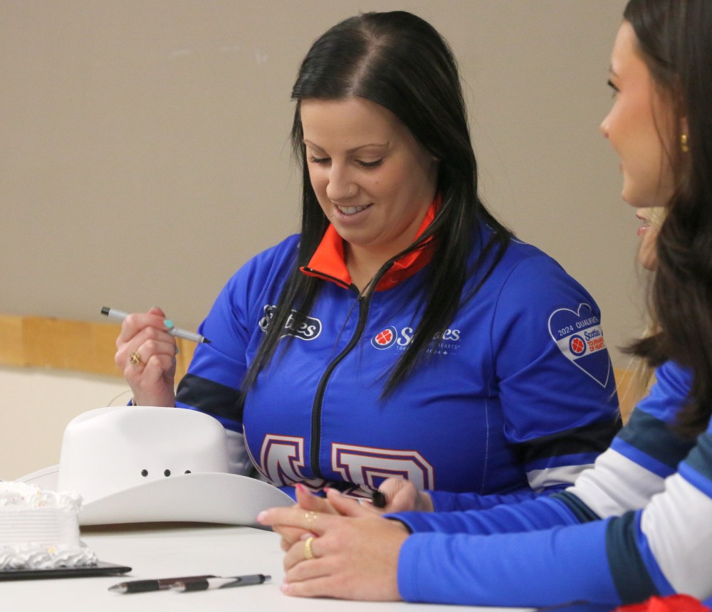 Three-time Scotties medalist Kate Cameron lives in New Bothwell. (Cassidy Dankochik The Carillon)