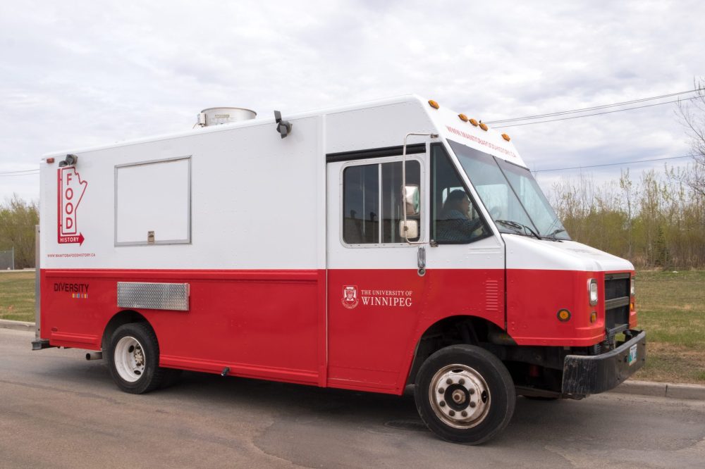 Submitted
The Manitoba Food History Truck on the road during it's five year trek to gather information about the food we eat.