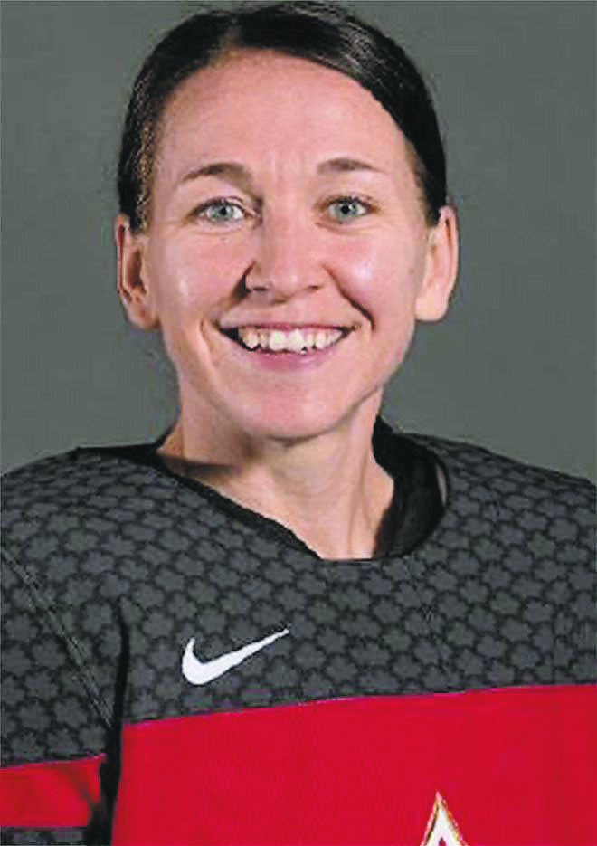 SUPPLIED
Team Canada Women's hockey Jocelyne Larocque of Ste. Anne, Manitoba