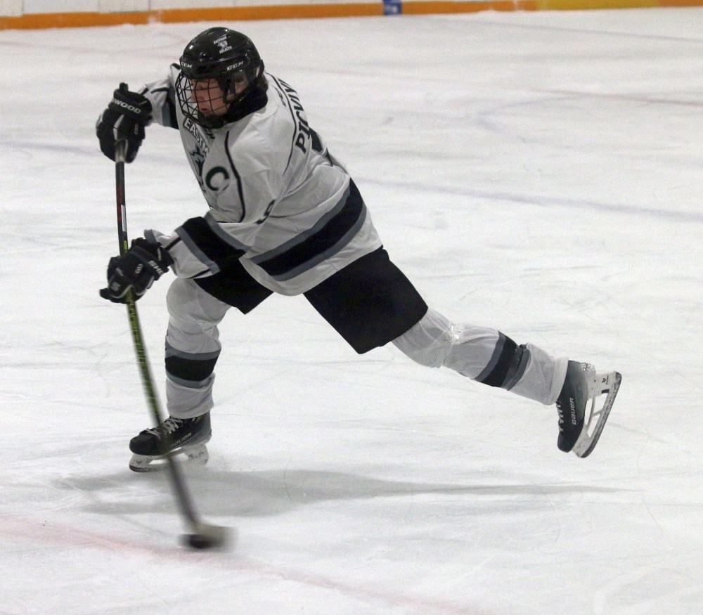 William Picklyk served as the U15 Eastman Selects captain this season, and was selected in the fifth round of the WHL draft. (Cassidy Dankochik The Carillon)