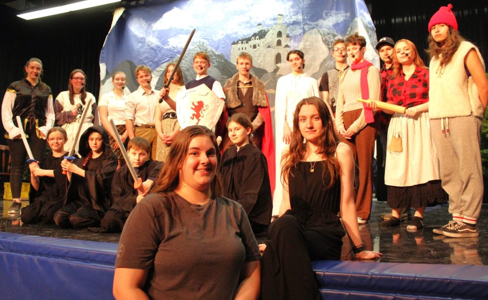 CHRIS GAREAU THE CARILLON
Shevchenko School’s cast and crew worked hard to create their production of The Lion, the Witch and the Wardrobe in Vita. Tickets are on sale now for the Thursday and Friday 7 p.m. shows: $7 for students, $10 for adults and free for preschoolers who will get a kick out of the C.S. Lewis classic.