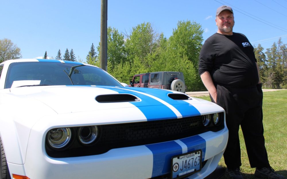 GREG VANDERMEULEN THE CARILLON
Norm Verrier of La Broquerie with his 2023 Dodge Challenger.
