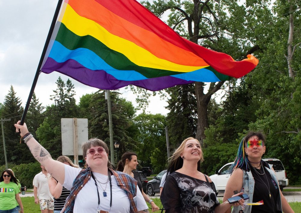 SVJETLANA MLINAREVIC THE CARILLON
Steinbach pride was held on June 23, 2024, at K.R. Barkman Park after which participants walked down Main Street to celebrate. The event saw 500 people attend according to event organizers.