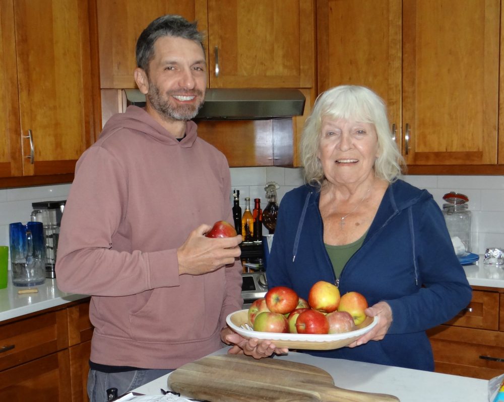 WES KEATING THE CARILLON
It will be a few months yet before the store-bought apples in the bowl in Patrice Gibson’s kitchen can be replaced by apples from the trees on Gibson Farm.