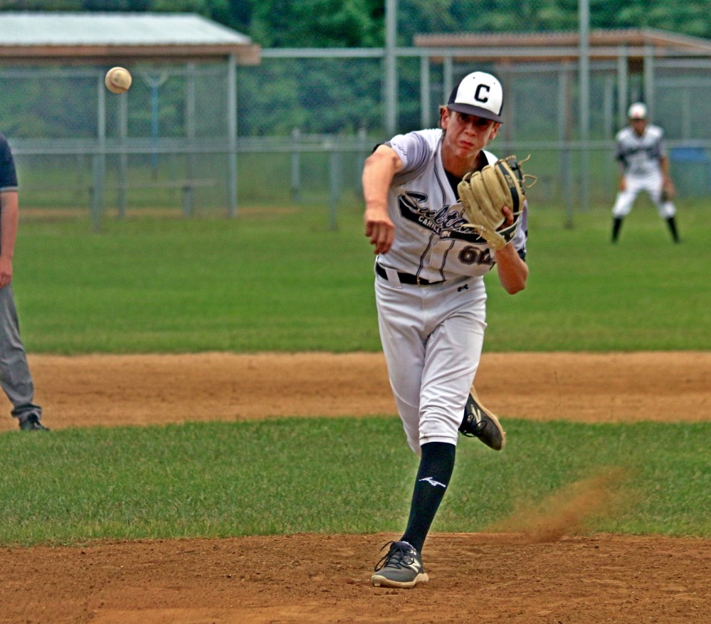 The U15 AAA Carillon Sultans play against the South Central Cubs in Ile des Chenes June 21. (Cassidy Dankochik The Carillon)