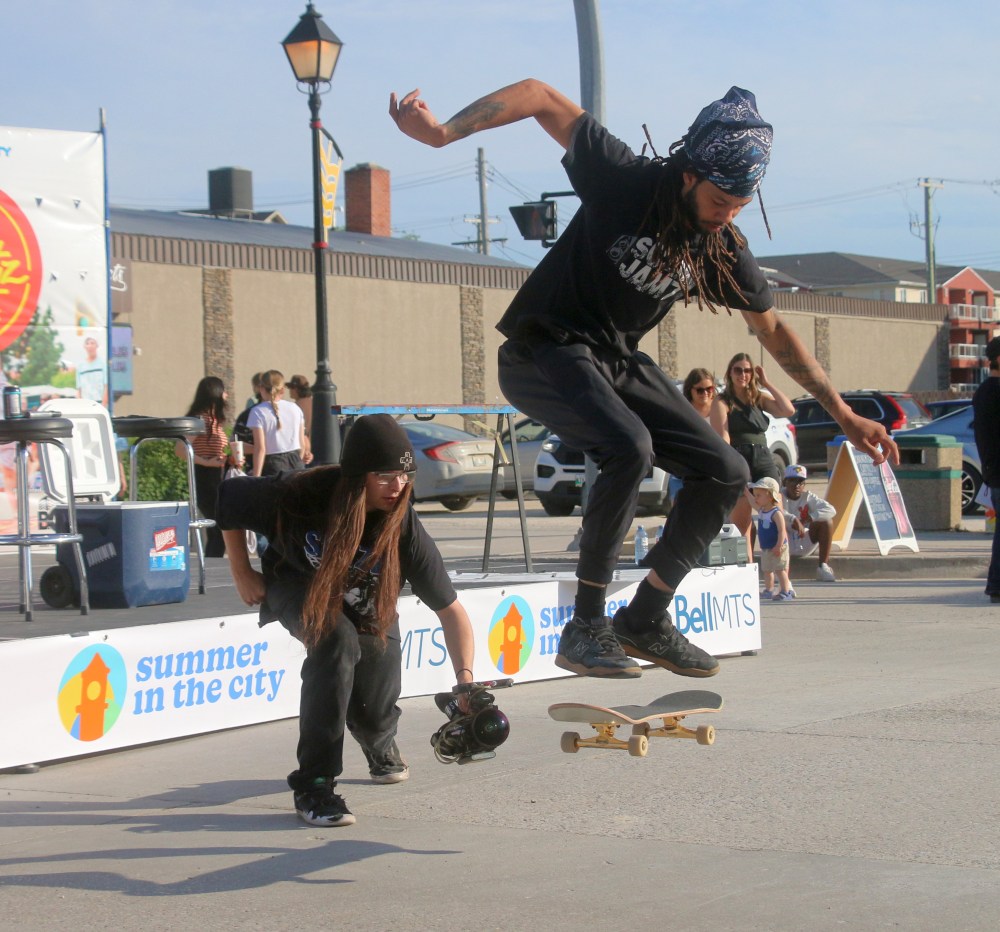 The Business Board Shop's Summer Skate Series from Summer in the City in Steinbach June 14. (Cassidy Dankochik The Carillon)