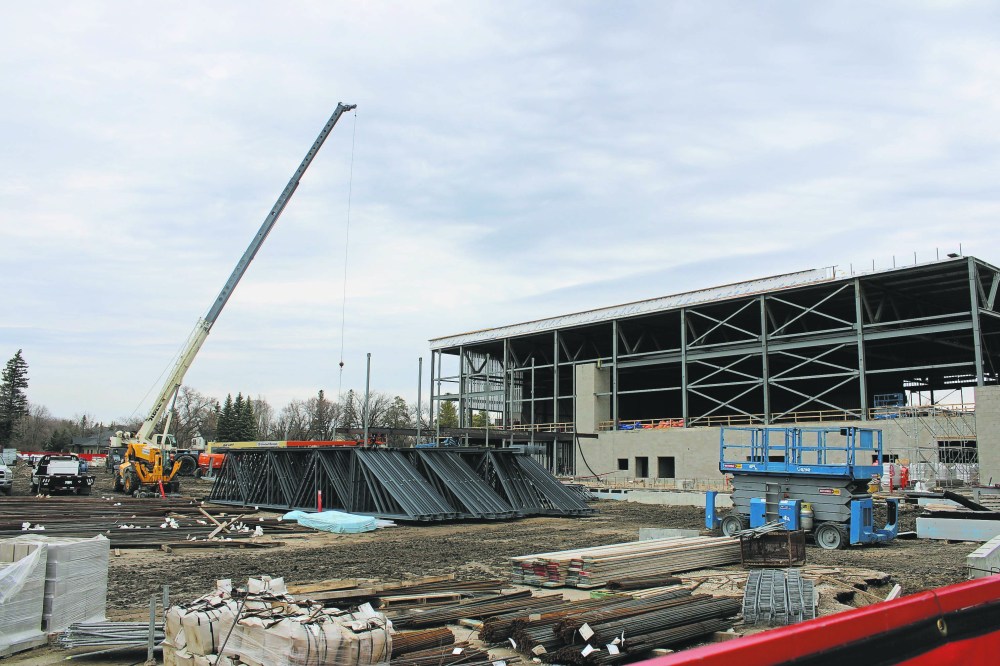 GREG VANDERMEULEN THE CARILLON
An update to Steinbach city council on Tuesday revealed completion for the Southeast Event Centre is expected for fall or early winter.