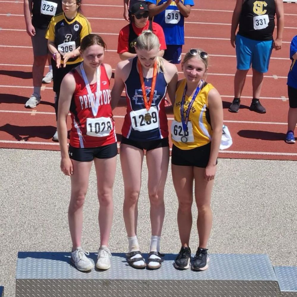 Local track athletes medal at high school provincials The Carillon