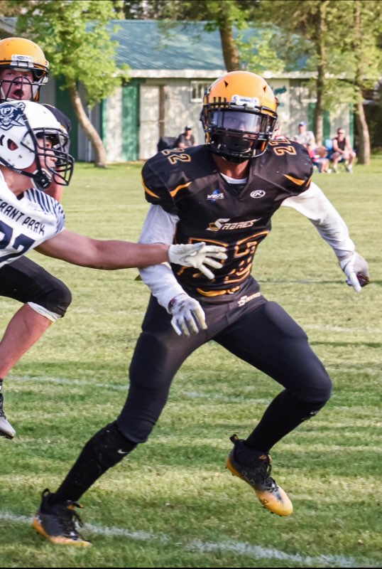 Sean Robert Slusher spent his high school career playing for the SRSS Sabres - he'll be suiting up for the Winnipeg Rifles later this fall. (Submitted)