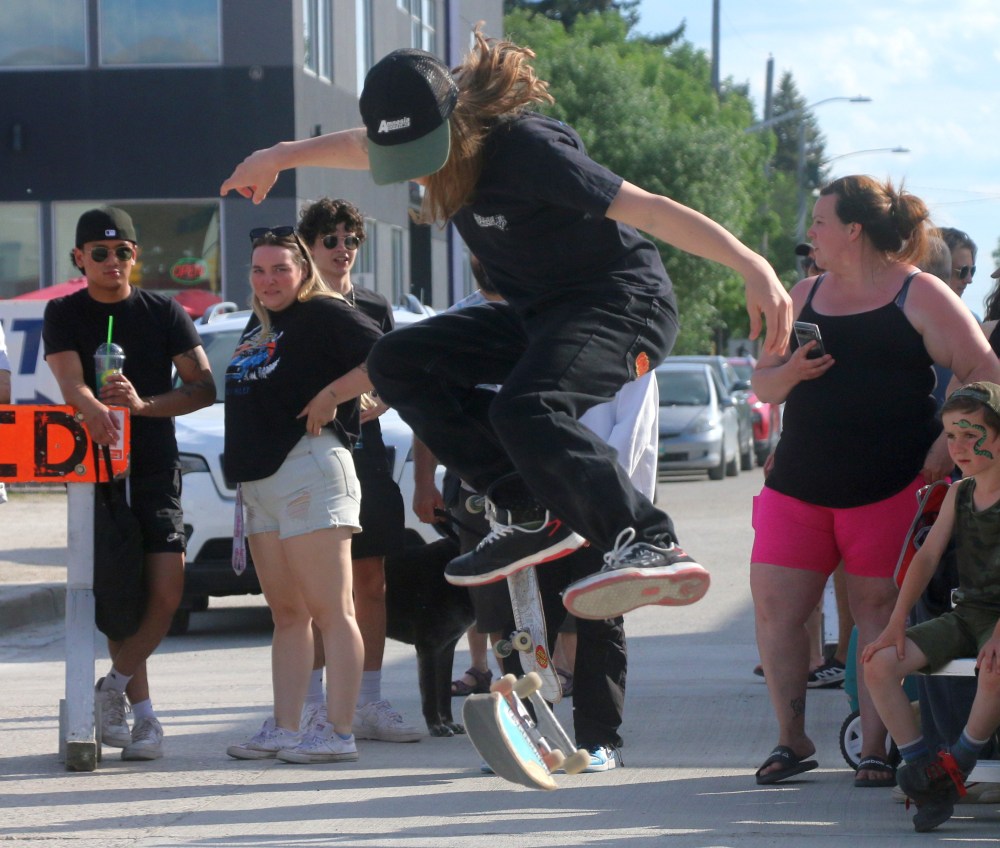 The Business Board Shop's Summer Skate Series from Summer in the City in Steinbach June 14. (Cassidy Dankochik The Carillon)