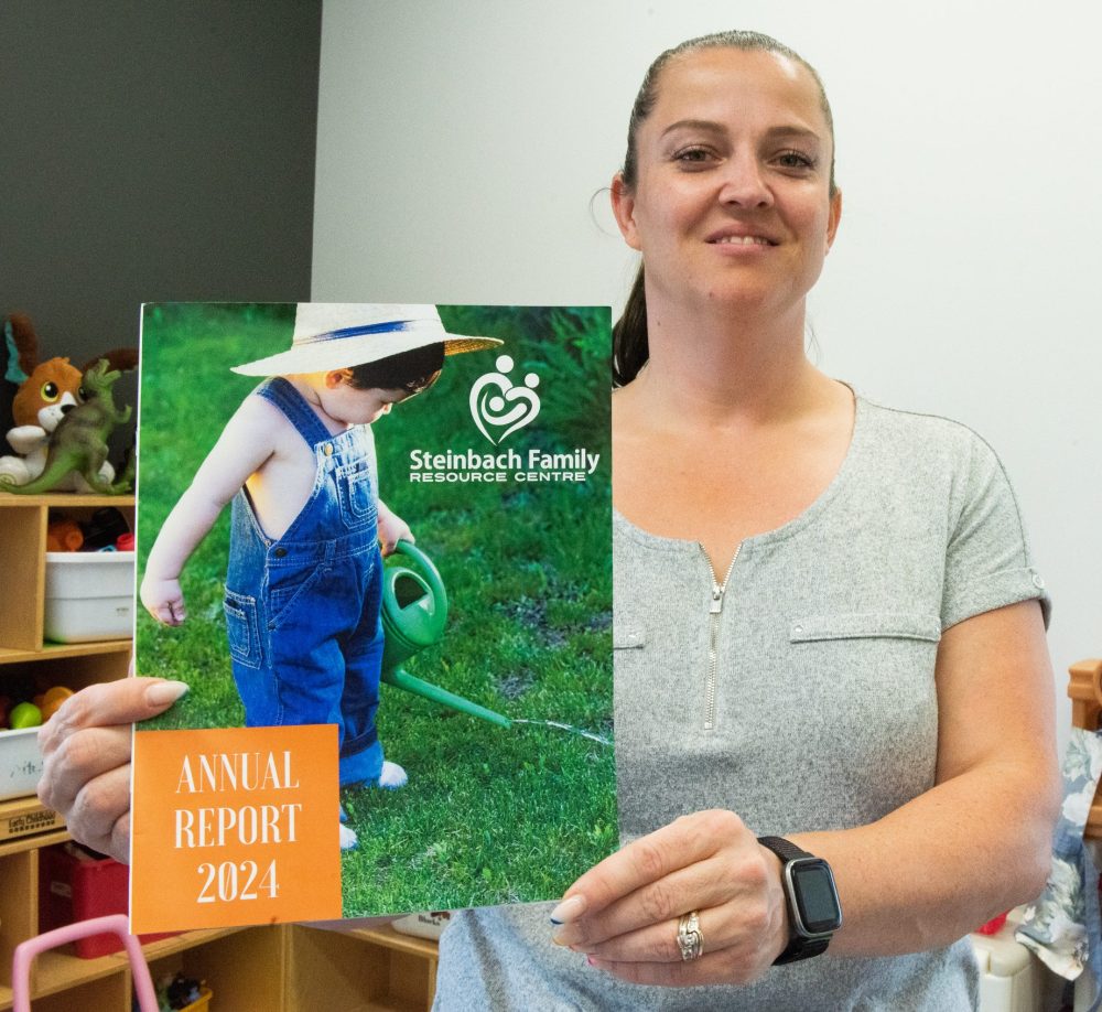 SVJETLANA MLINAREVIC THE CARILLON
Steinbach Family Resource Centre executive director Jo-Anne Dalton said at this year's AGM that the centre has seen an increase in visits totalling 673 people.