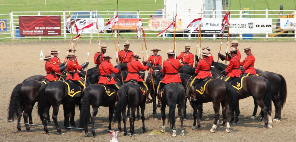 ALEX LAMBERT THE CARILLON
The RCMP Musical Ride had officers in full gear performing fancy dances and beautiful formations.