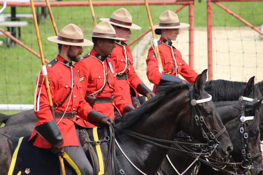 ALEX LAMBER THE CARILLON
The RCMP Musical Ride had officers in full gear performing fancy dances and beautiful formations.